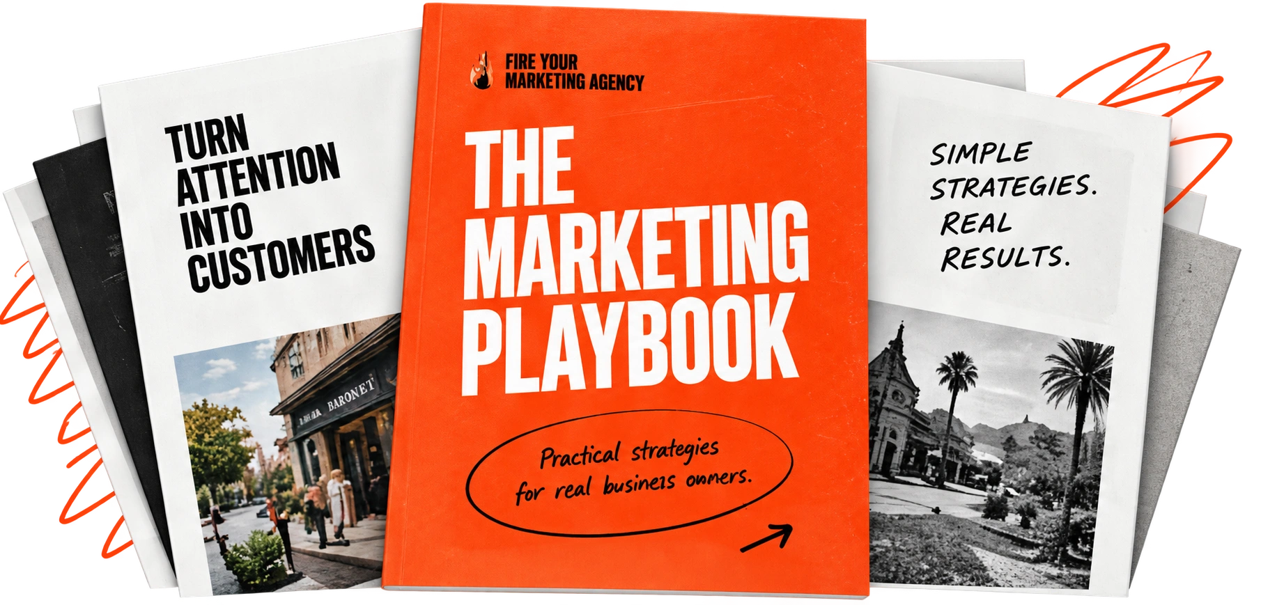 The Marketing Playbook with practical strategies for local and online businesses